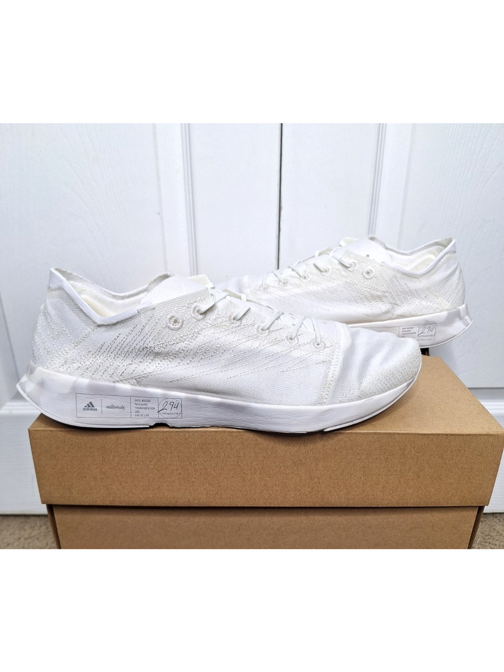 Adidas x All Birds Futurecraft Footprint White GZ4288 size 11